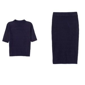 H&M Premium Top & Skirt Set